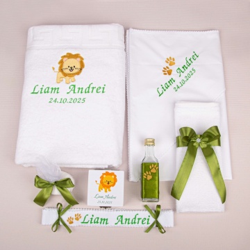 Trusou Botez personalizat cu Leu