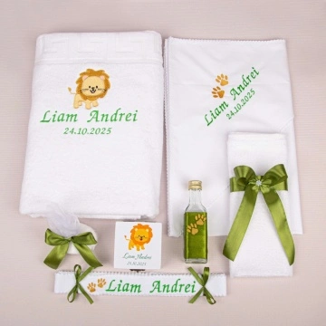 Trusou Botez personalizat cu Leu