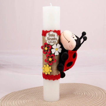Lumânare de Botez Personalizată LB 528