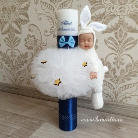 lumanare botez personalizata