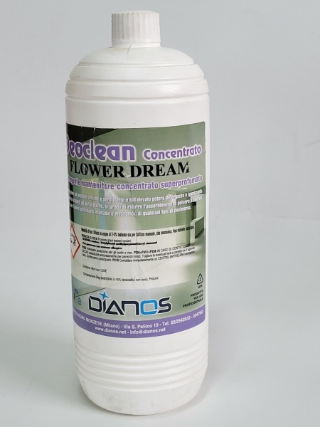 DETERGENT concentrat parfumat pentru pardoseli DEOCLEAN aroma FLOWER DREAM DIANOS