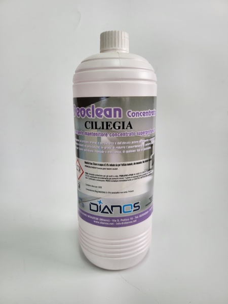 DETERGENT concentrat parfumat pentru pardoseli DEOCLEAN aroma CIREAȘĂ DIANOS