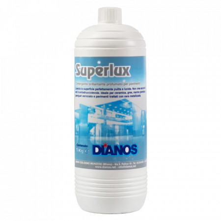 Detergent autolucidant, antialunecant, parfumat, pentru marmura, parchet lacuit si gresie Dianos SUPERLUX,