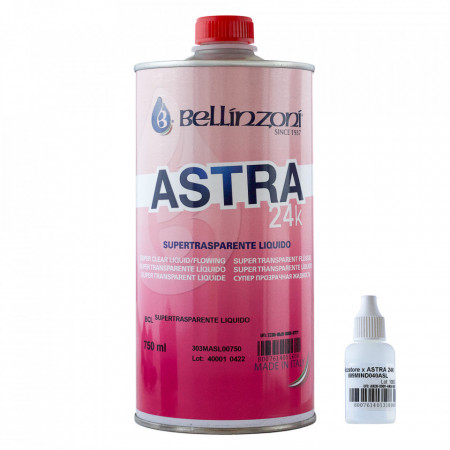 Mastic SUPER TRANSPARENT LICHID 1 Kg "Astra 24K"