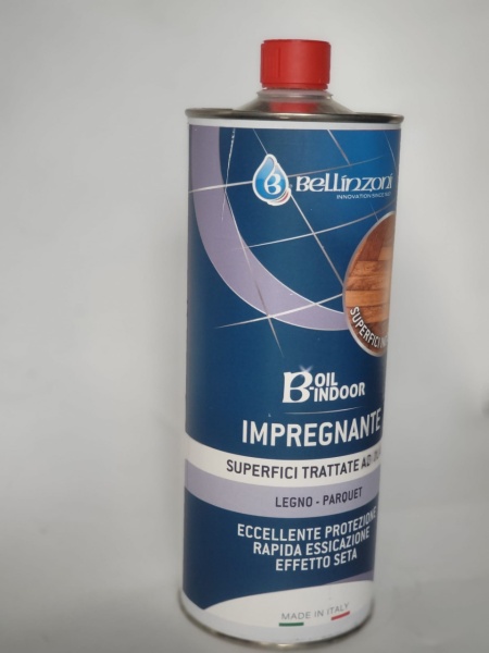 Tratament impregnant pentru lemn INTERIOR B-OIL INDOOR 1 L