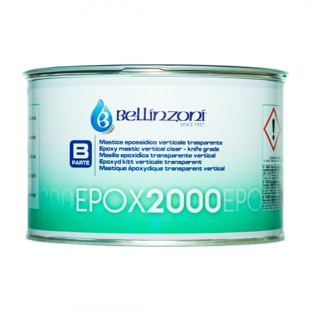 catalizator mastic EPOX 2000 TRANSPARENT SOLID 500 gr.