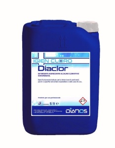 Dezinfectant biocid alcalin pe baza de clor. Spumant, cu extra putere degresanta