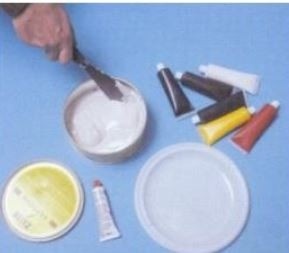 Mastic ALB SOLID pentru lipit si chituit marmura cristalinTHASSOS, 1 Kg, cu catalizator 20 ml inclus - Img 3