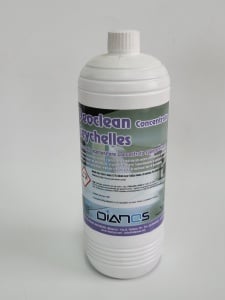 DETERGENT concentrat parfumat pentru pardoseli DEOCLEAN aroma SEYCHELLES DIANOS - Img 1