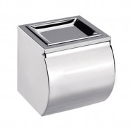 Dispenser hartie igienica din inox cu suport multifunctional si pentru telefon