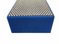 BURETE ABRAZIVE DIAMANTATE ALBASTRU 90X55 granulatia 6 - Img 1