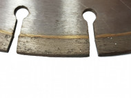 DISC DIAMANTAT UNIVERSAL PT.PIATRA 450/50 cu 32 segmente diamantate 40x4x10 H mm - Img 2