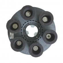 Disc cu 5 pietre abrazive ceașcă diam.85 pentru monodiscuri diam.33 cm