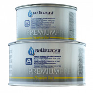 Mastic SOLID SUPER TRANSPARENT pentru lipit si chituit marmura, granit, travertin, pietre semipretioase, onix, beton, mozaic Bellinzoni PREMIUM, 1 Kg
