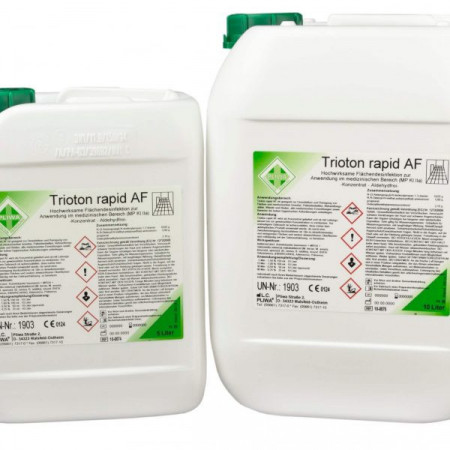 Dezinfectant detergent concentrat Trioton Rapid AF - Bidon 5L