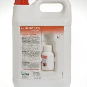 Anioxyde 1000 sterilizant la rece in 5 minute