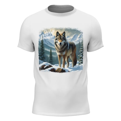Tricou lup W043