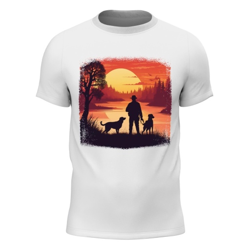 Tricou caine de vanatoare W027
