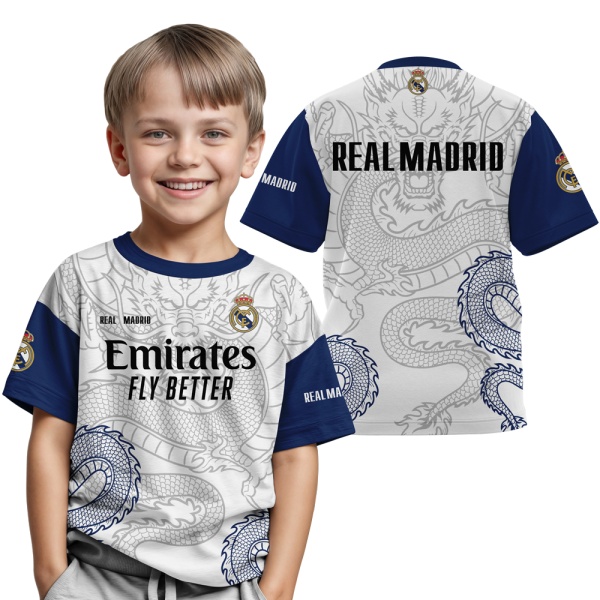 Tricou copii Real Madrid S058