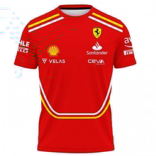 Tricou Charles Leclerc Ferrari F1 D117
