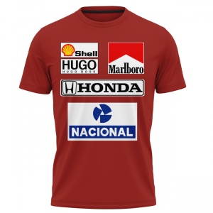 Tricou Ayrton Senna F1 D040-STL