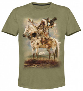 Tricou Indian Valea Vulturilor A016-STL - Img 1