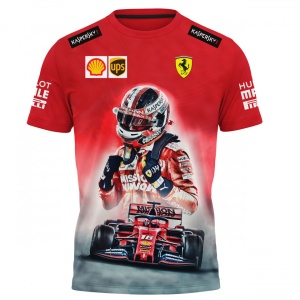 Tricou Charles Leclerc Ferrari F1 D038-STL