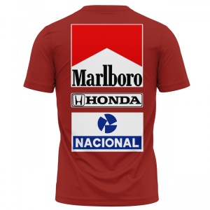 Tricou Ayrton Senna F1 D040-STL - Img 2