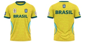 Tricou Brazilia S176 Fifa World Cup 2026-STL - Img 2