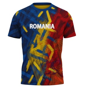 Tricou Romania P067-STL