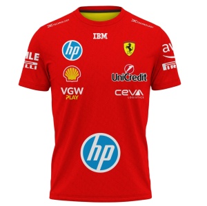 Tricou Charles Leclerc Ferrari F1 D180-STL