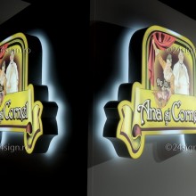 Logo Plexiglas - PVC - LED