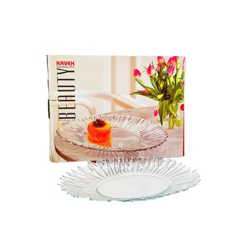 Platou sticla Kaveh Beauty 28x21 cm