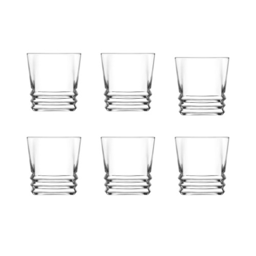 Set 6 pahare Lav Elegan 315 ml