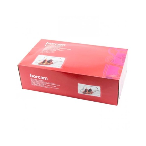 Vas termorezistent oval cu capac Borcam 2.85 L/1.8 L