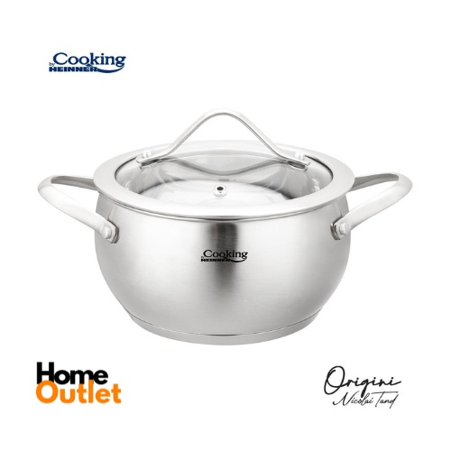 Cratită inox cu capac Origini Nicolai Tand 1.8L