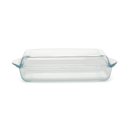 Caserola rectangulara cu capac Bocam 1.95 L/1.37 L