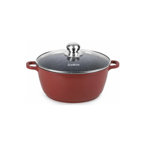 Cratita aluminiu cu capac Cooking by Heinner 2.5 L