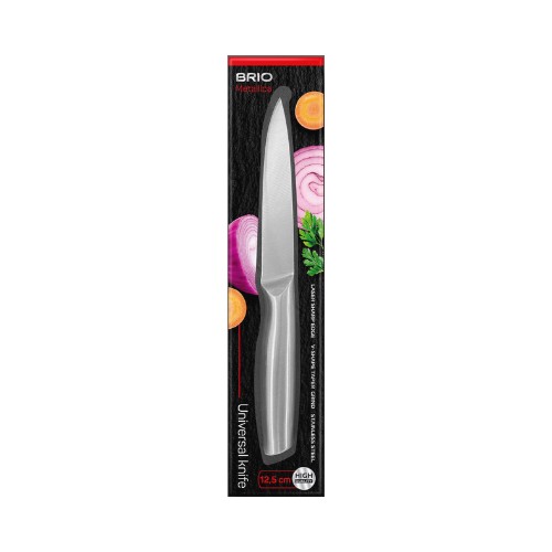 Cutit universal Brio Metallica 12,5 cm