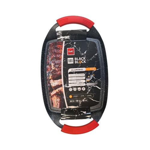 Tava grill Cok Black Block 36x22x3 cm