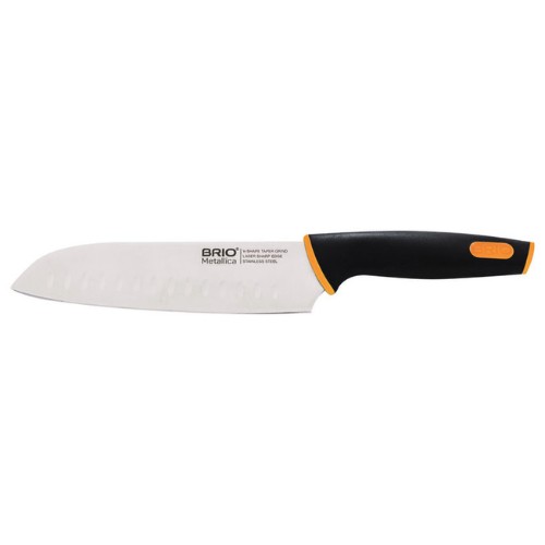 Cutit santoku Brio Metallica 18 cm