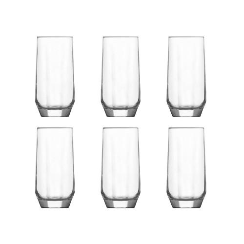 Set 6 pahare long drink Lav Diamond 385 ml