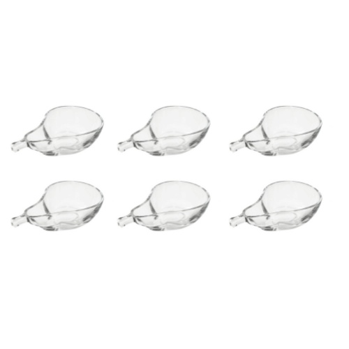 Set 6 boluri sticla Kaveh Pear