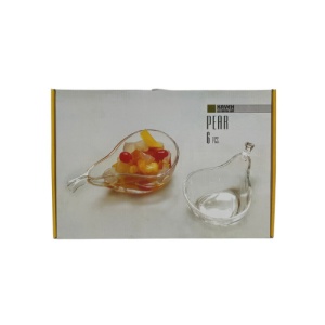 Set 6 boluri sticla Kaveh Pear - Img 2