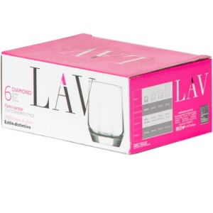 Set 6 pentru lichior Lav Diamond 80 ml - Img 2