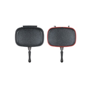 Tigaie Dubla Cooking by Heinner Dark Line – 36cm x 24cm x 7.5cm - Img 1