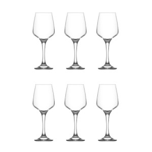 Set 6 pahare vin rosu Lav Lal 330 ml - Img 1