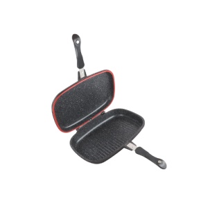 Tigaie Dubla Cooking by Heinner Dark Line – 36cm x 24cm x 7.5cm - Img 2