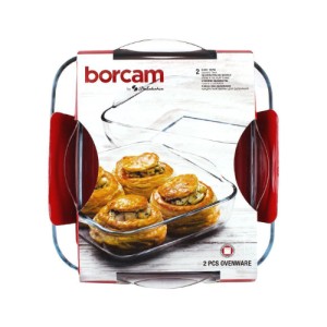 Vas termorezistent Patrat Borcam 3.2L/1.950 L - Img 2