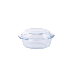 Vas termorezistent rotund cu capac Termisil 1.7 L - Img 2